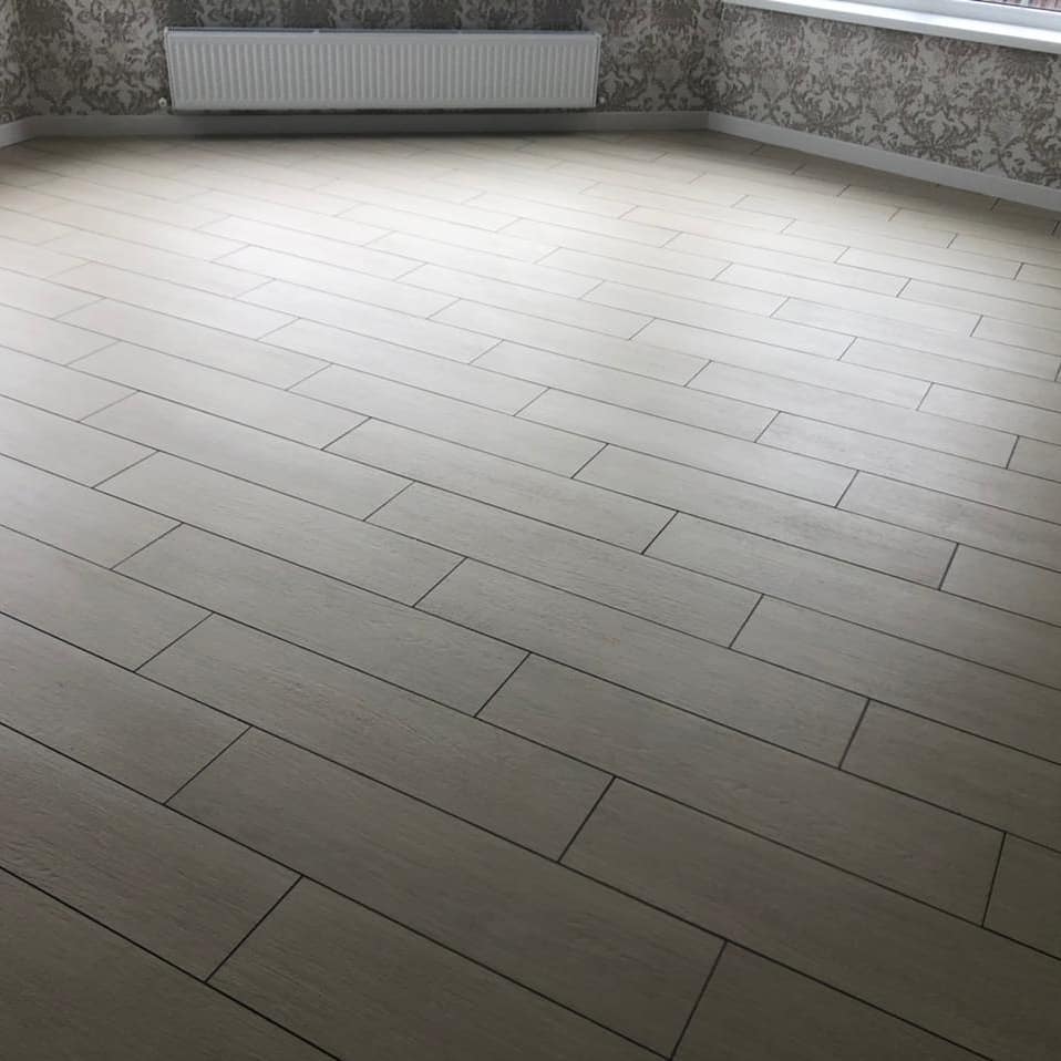 Bathroom floor project