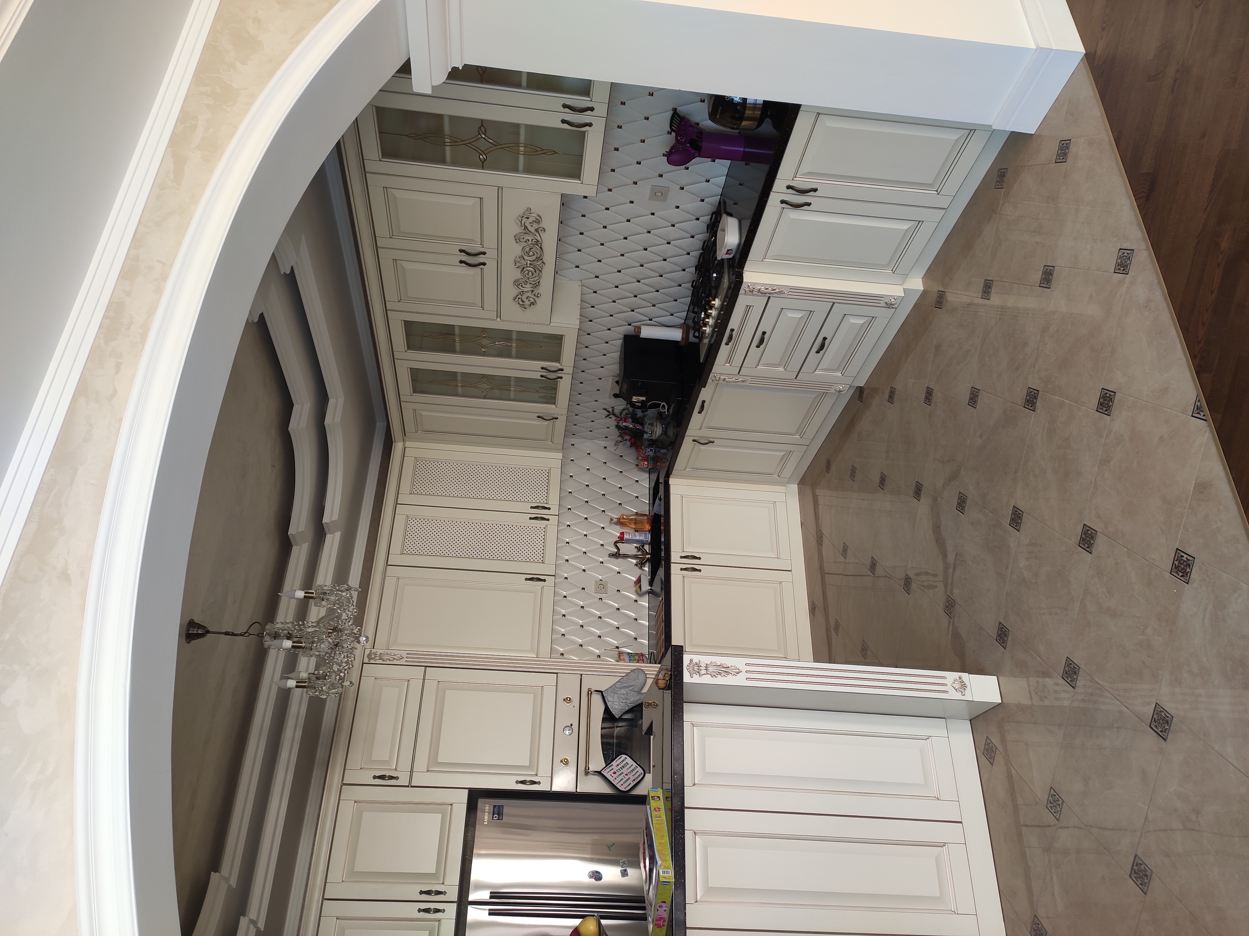 Kitchen backsplash project