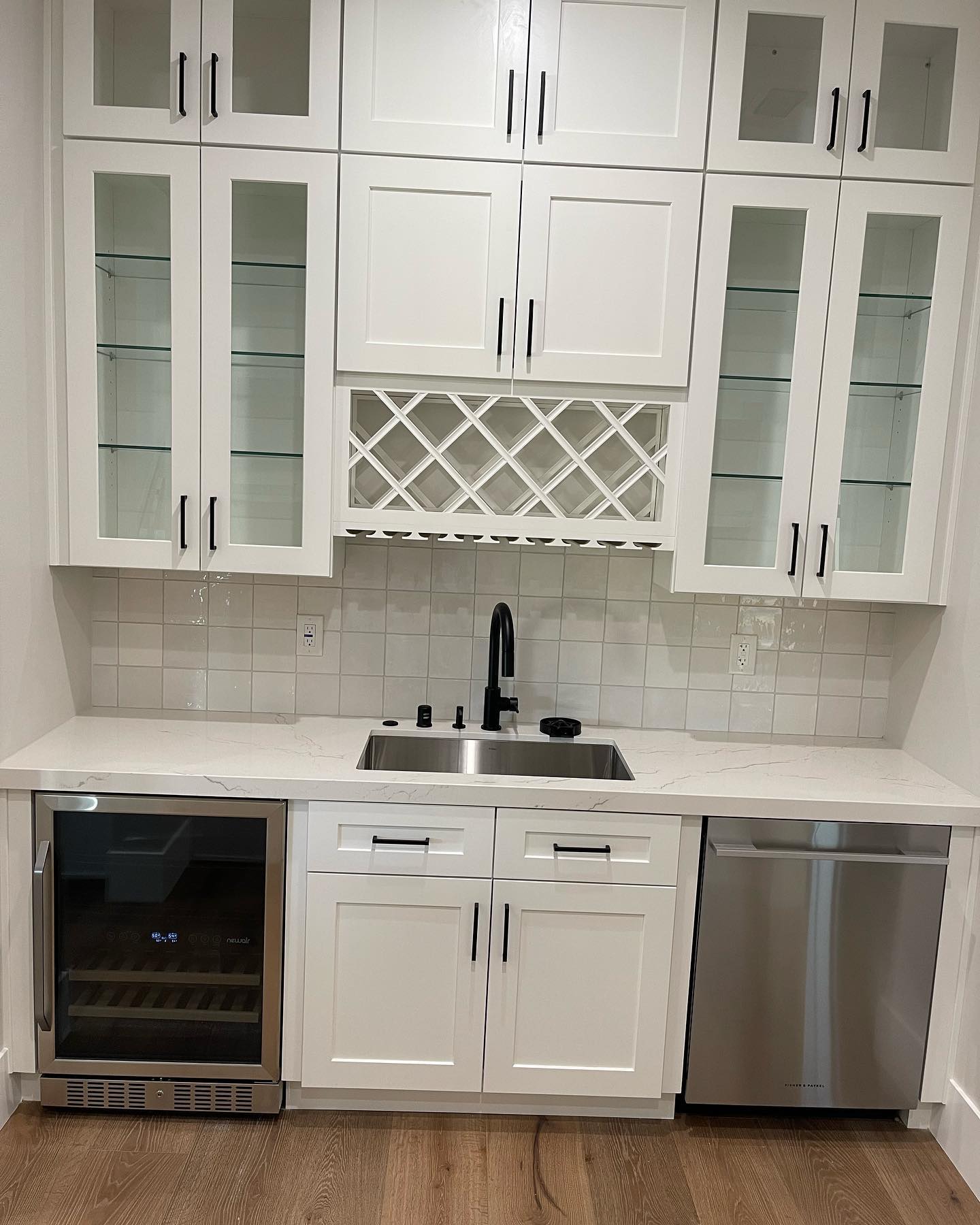Kitchen backsplash project photo 3